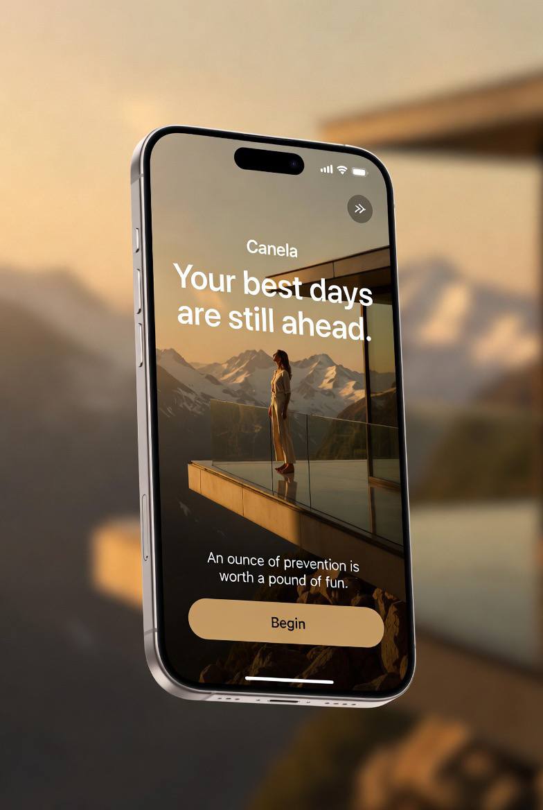 Meridian app — disciplined vitality