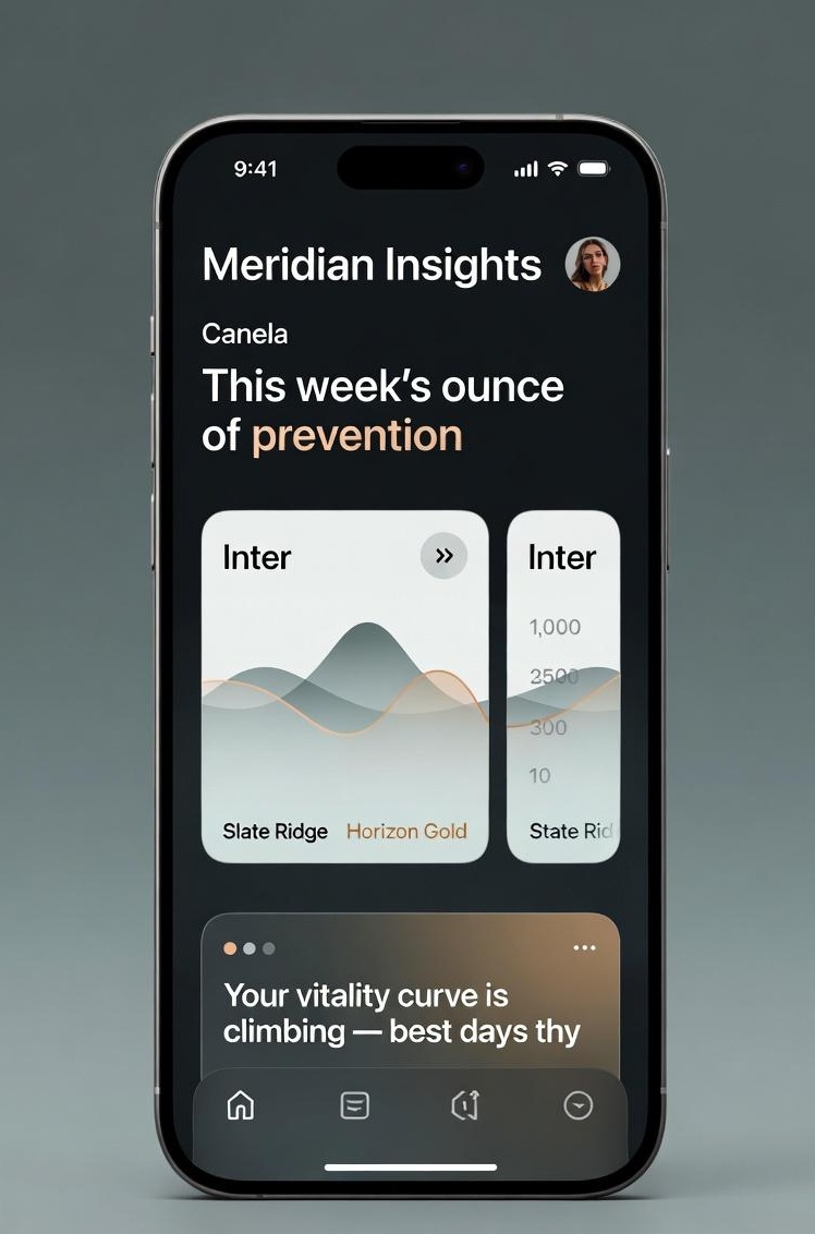 Meridian Insights — data visualization