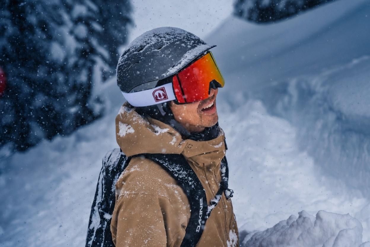 Deep powder day
